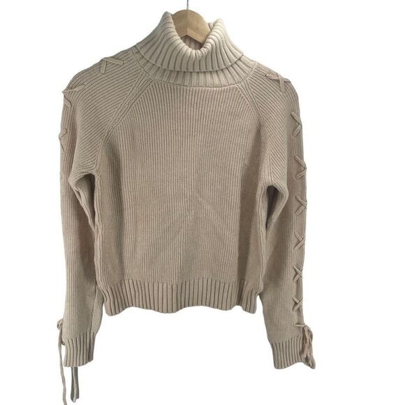 Thousand Island City Women's Pullover Ribbed Knit Turtle Neck Sweater large - Picture 1 of 10
